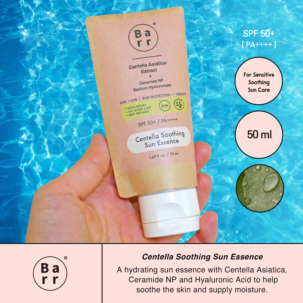 Centella Soothing Sun Essence 50ml (SPF 50+ PA++++)