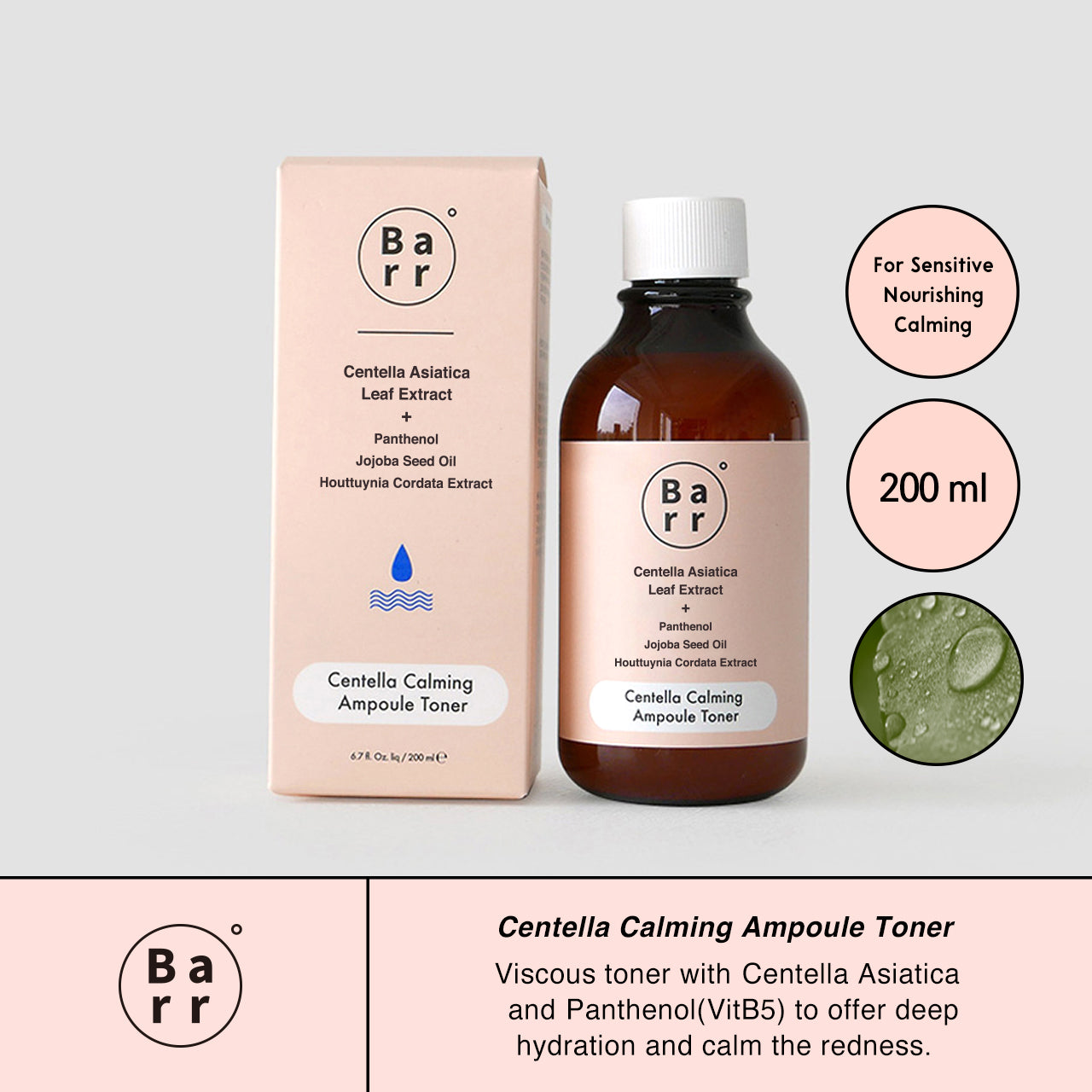 Centella Calming Ampoule Toner 200ml
