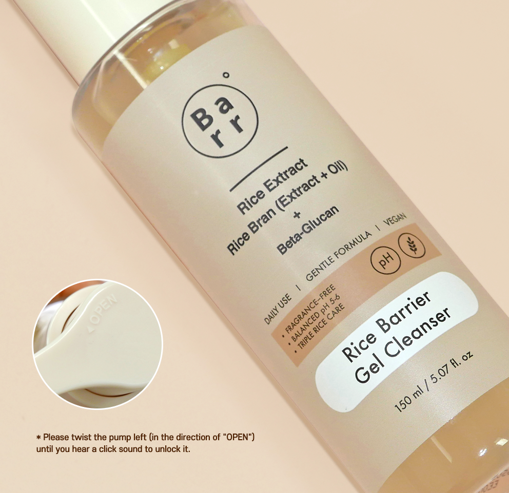 [NEW] Rice Barrier Gel Cleanser 150ml