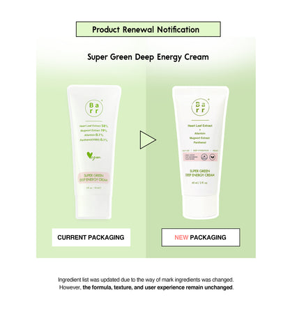 [Renewal] Super Green Deep Energy Cream 60ml