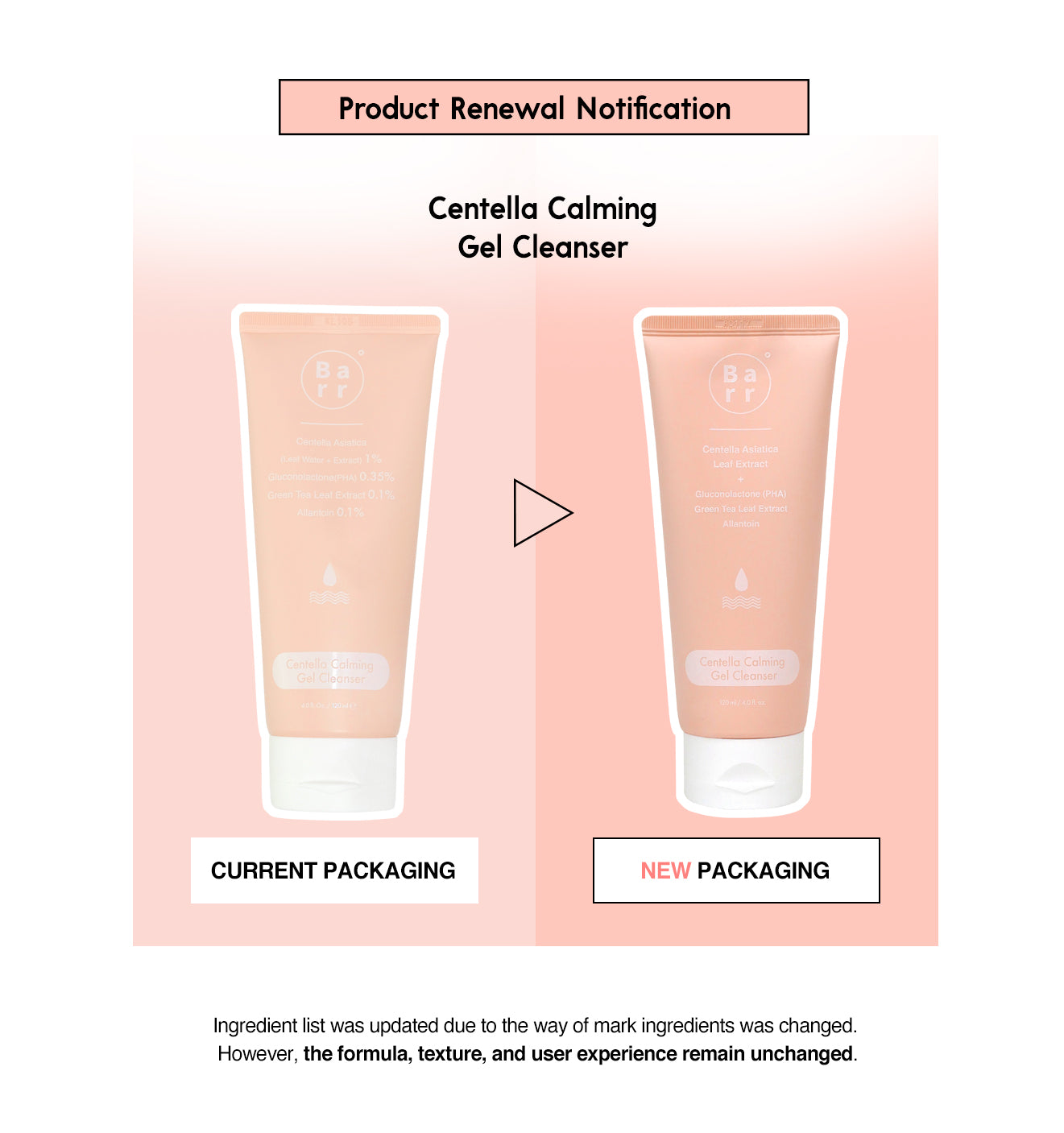 [Renewal] Centella Calming Gel Cleanser 120ml